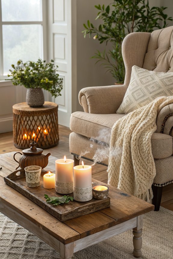 scented ambiance for relaxation