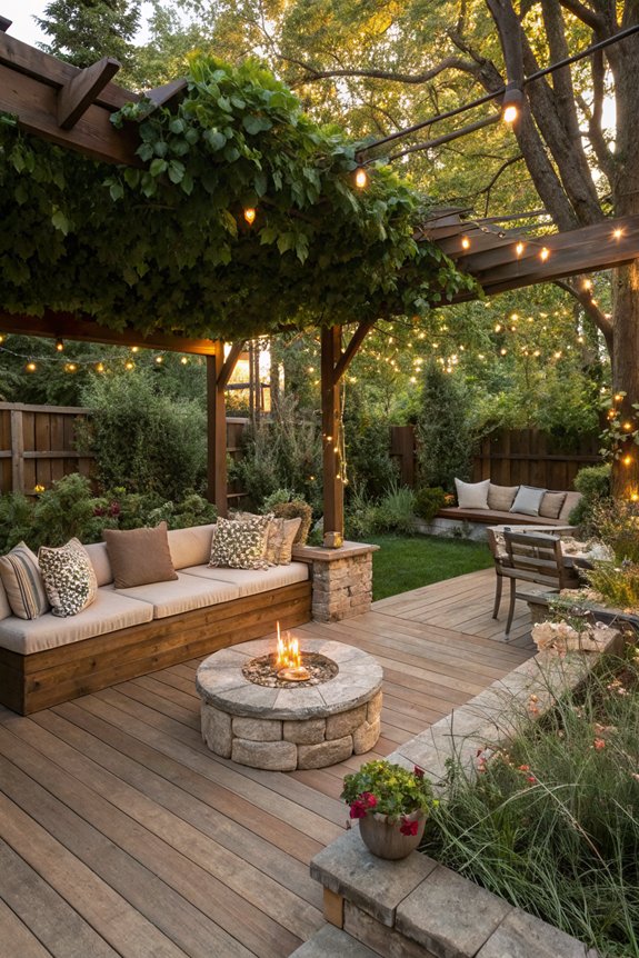 seamless patio garden integration