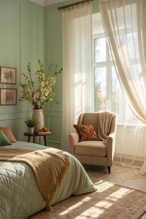 seasonal bedroom color changes