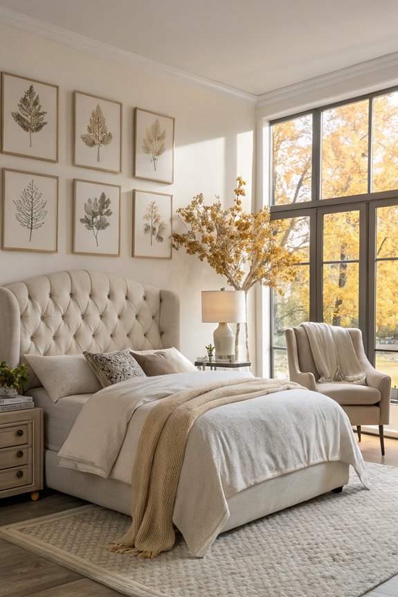 seasonal bedroom decor updates