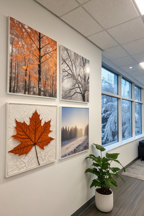 seasonal office decor ideas