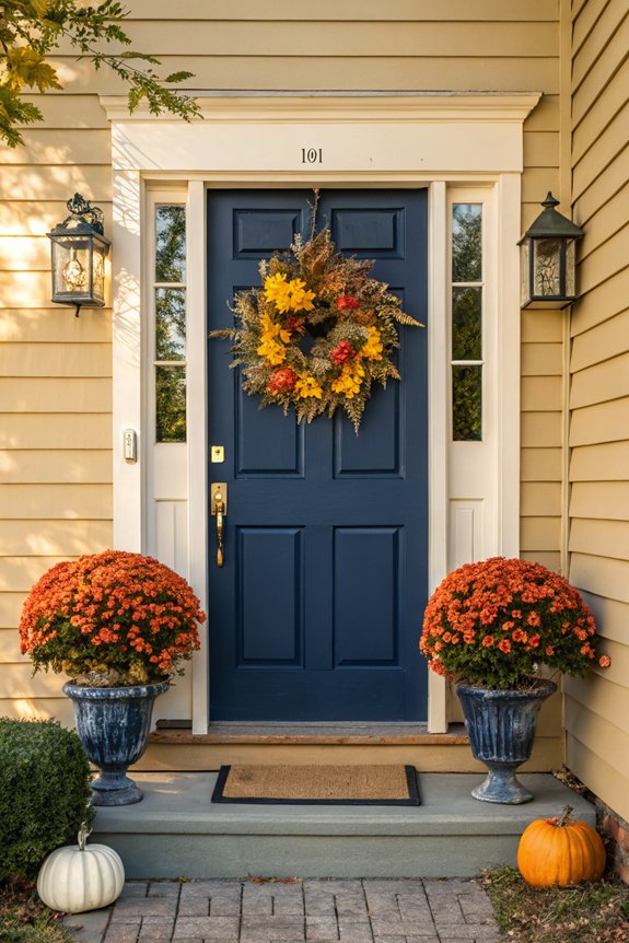 seasonal wreath for charm