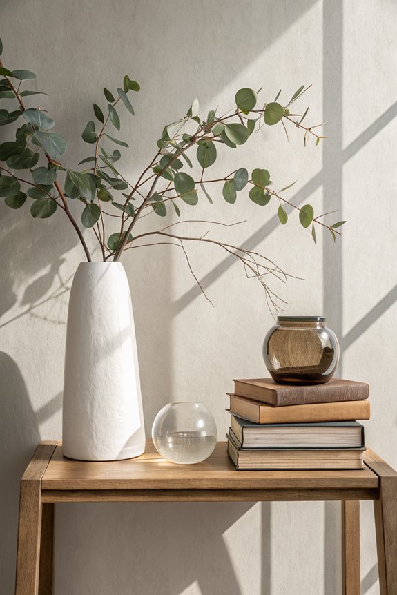 selective items calming arrangement