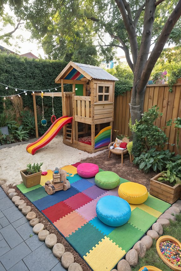 sensory play backyard haven