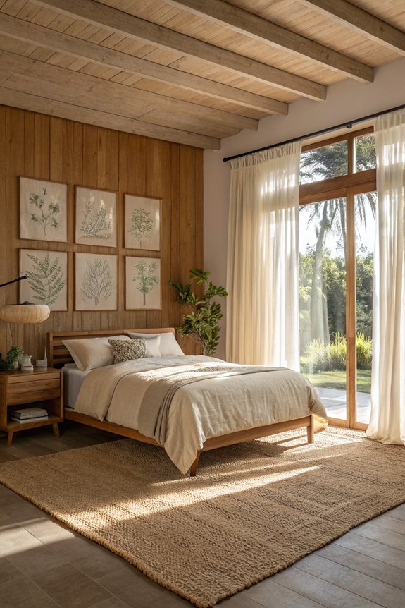 serene organic modern bedroom