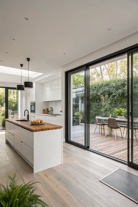 sliding doors save space