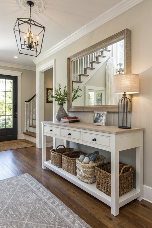 smart storage for entryway