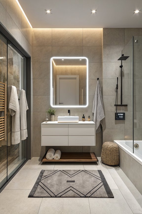 smart technology for bathrooms