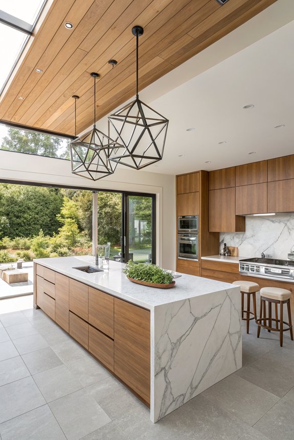 spacious connected kitchen experience