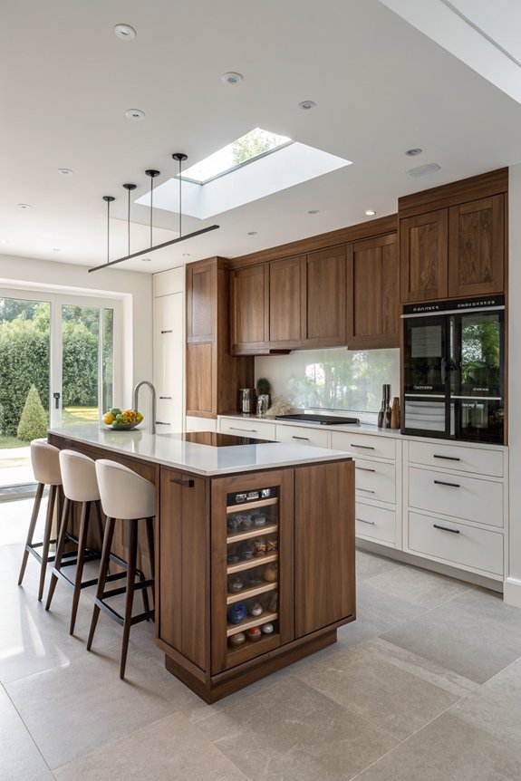 storage island maximizes functionality