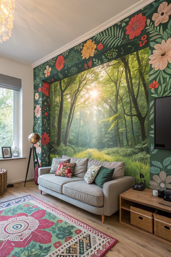 stunning diy mural inspiration