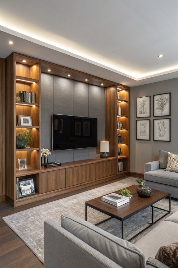 stylish corner tv setups