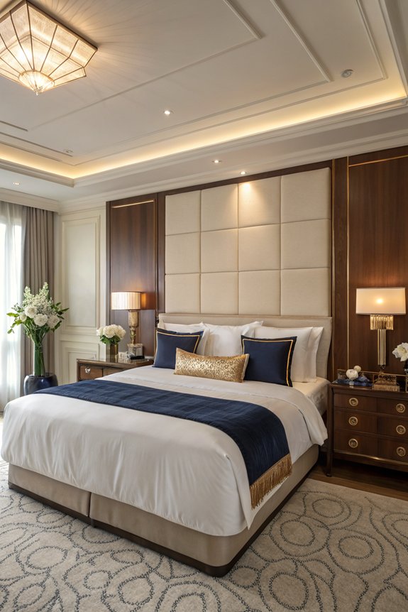 stylish functional bedroom storage
