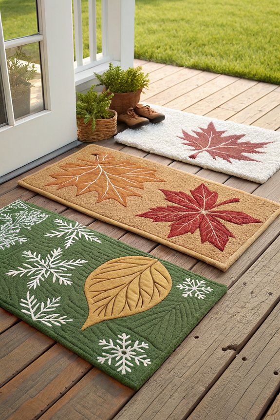 stylish functional textured mats