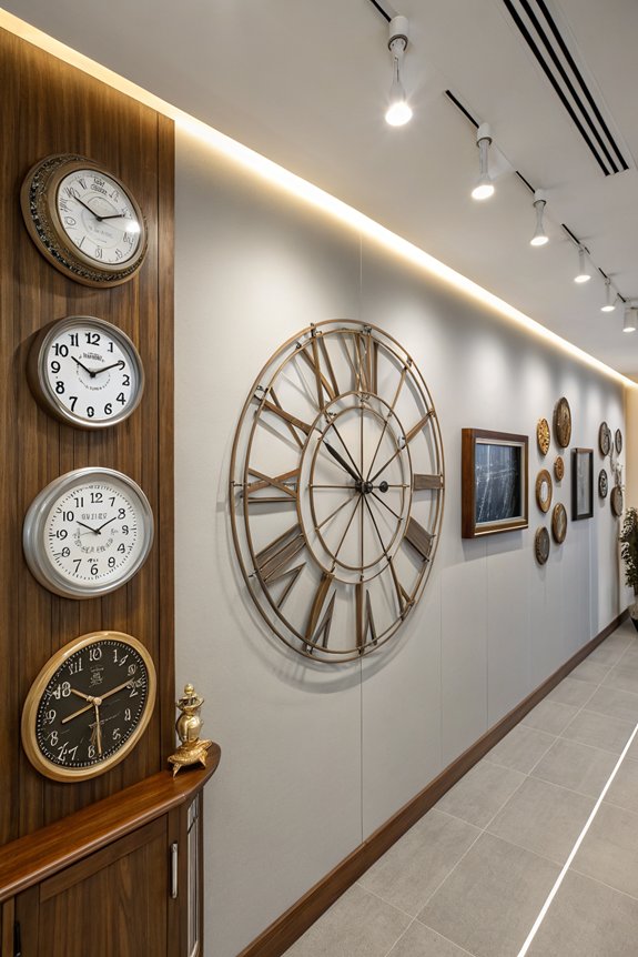stylish functional wall clocks