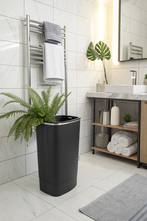 stylish functional waste baskets