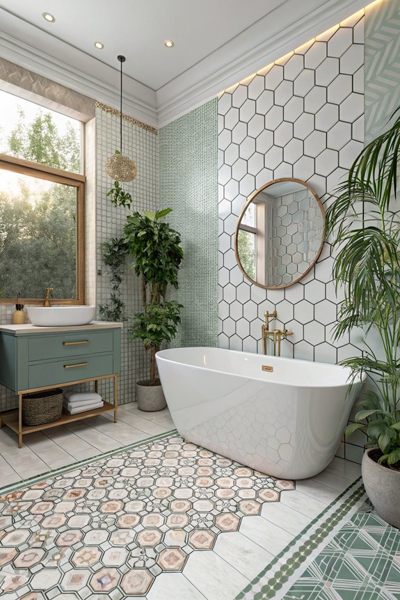 tile pattern experimentation ideas