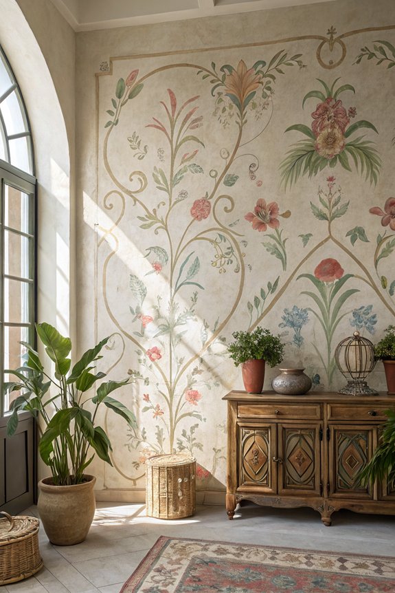 timeless vintage mural techniques