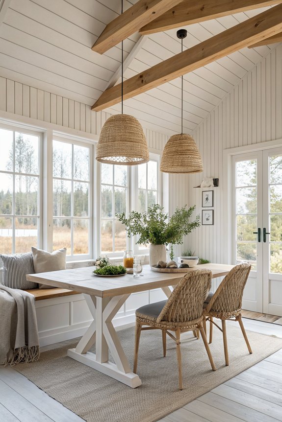 transform dining room lighting