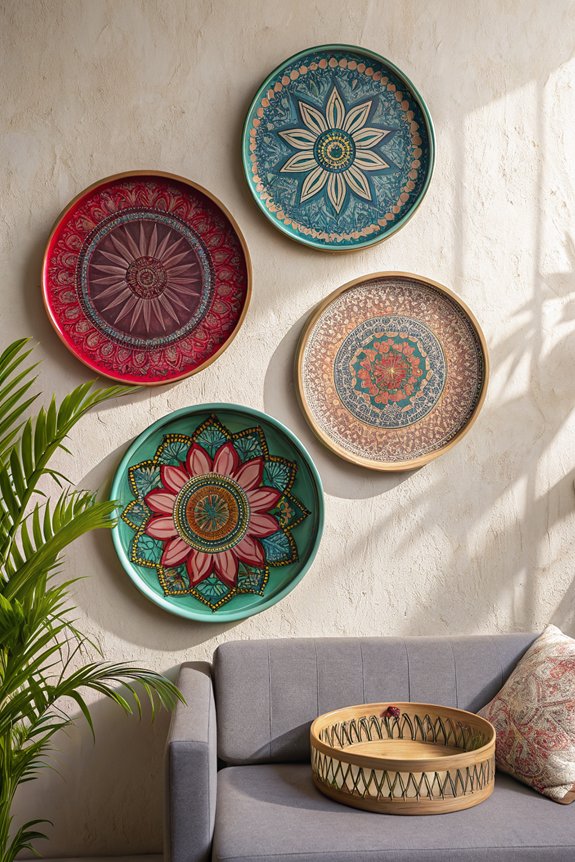 transform walls with trays
