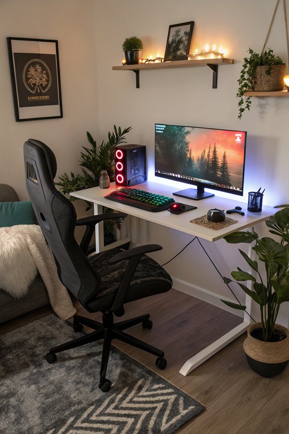 ultimate gaming desk setup
