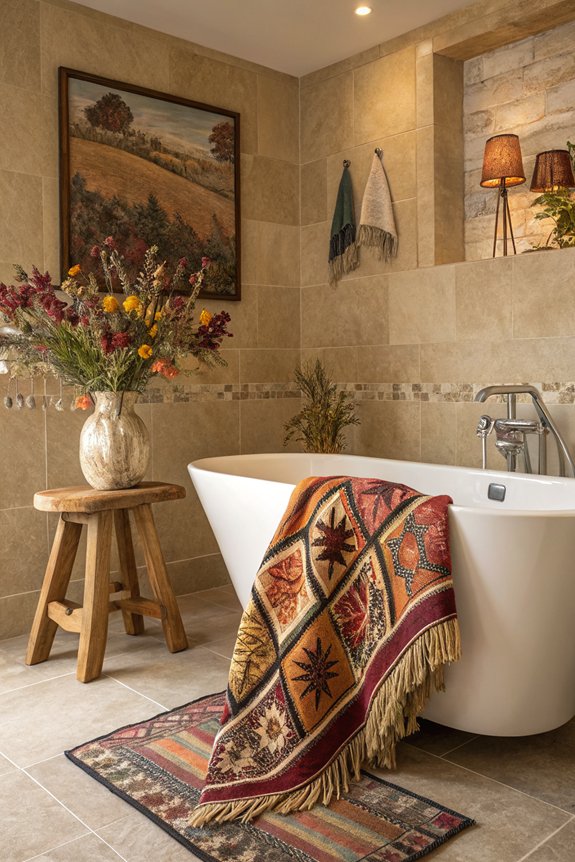 unique decor for bathrooms