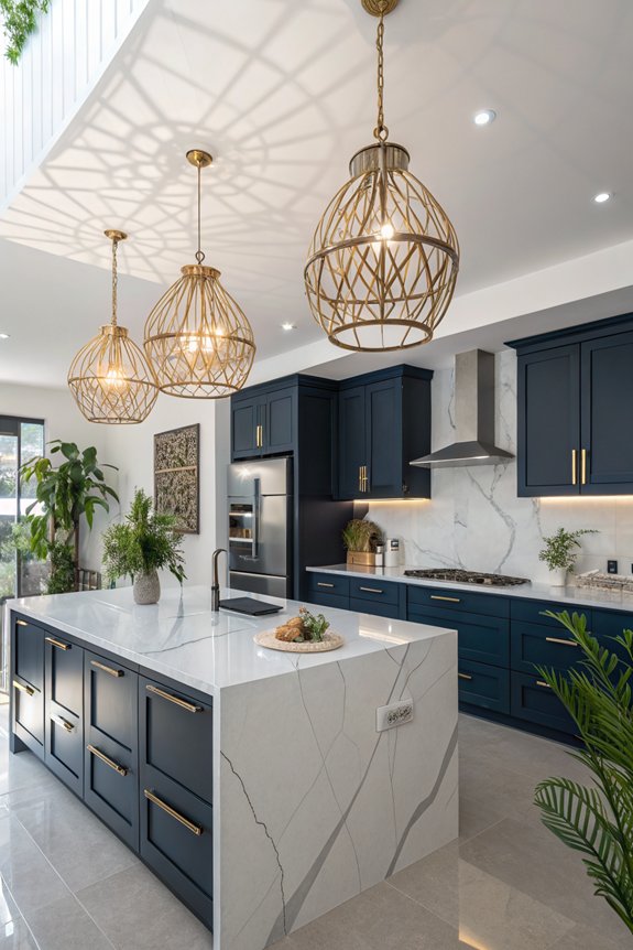 unique lighting elevates kitchens