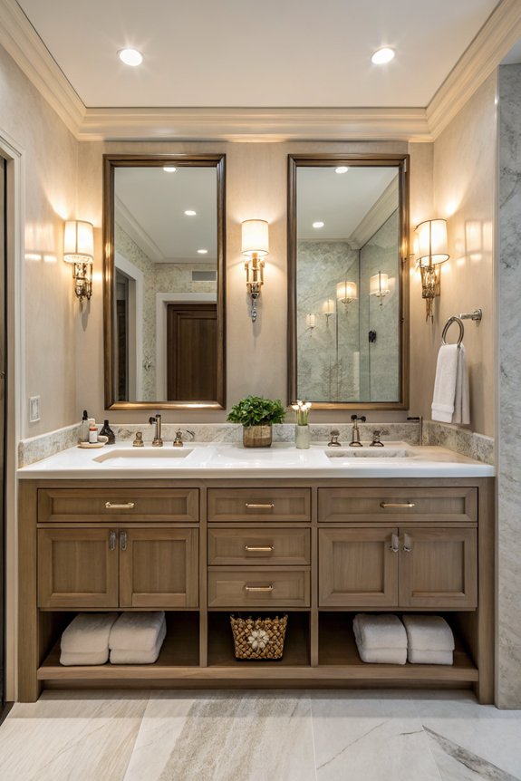 vanity lights enhance functionality