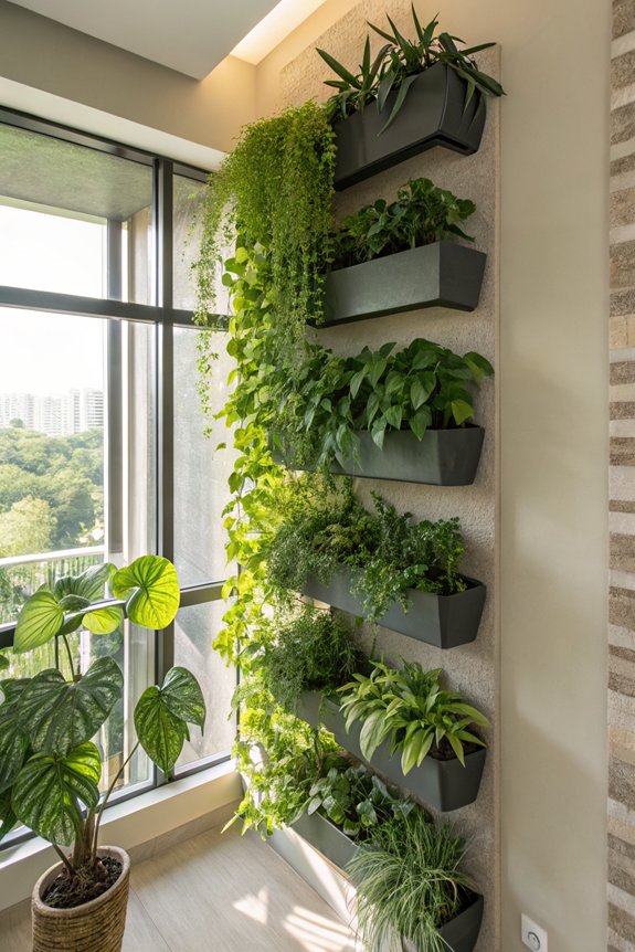 vertical gardens for decor