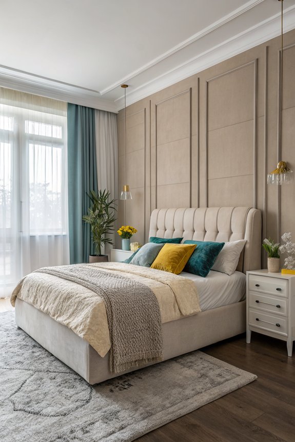 vibrant accents for neutrality