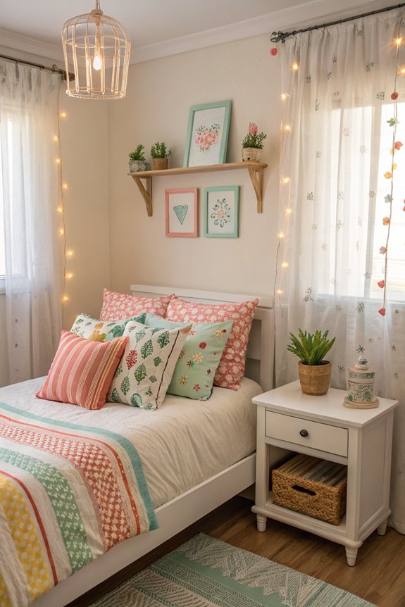 vibrant pillows stylish transformation