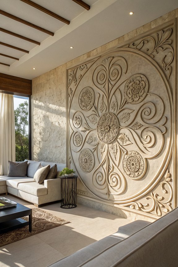 vintage plaster meets modern