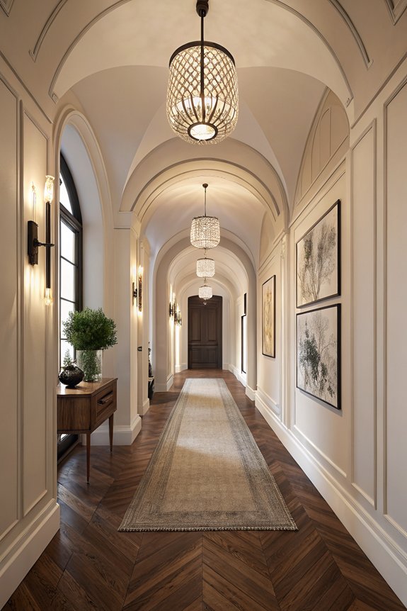warm and inviting lighting