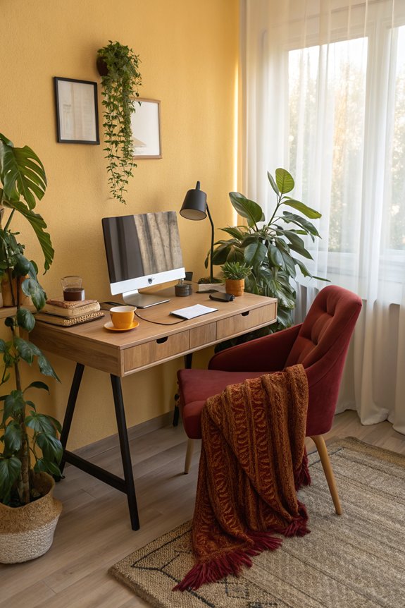 warm earthy color palette
