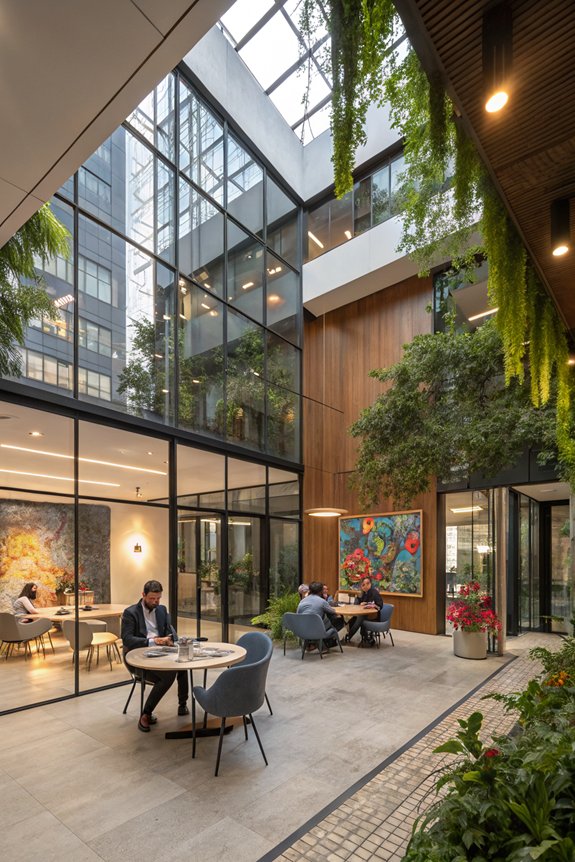 well designed office environment