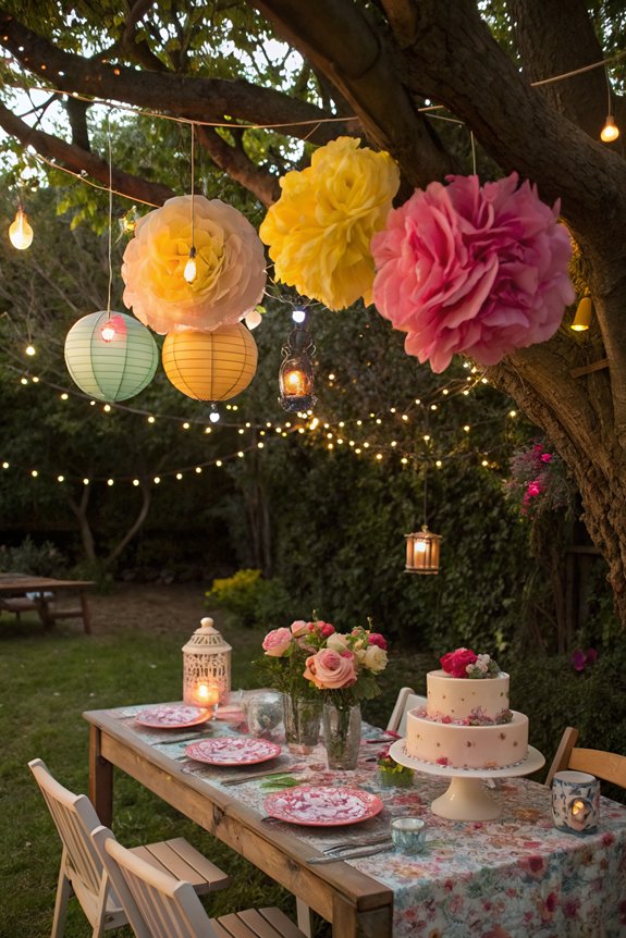 whimsical wonderland event decorations