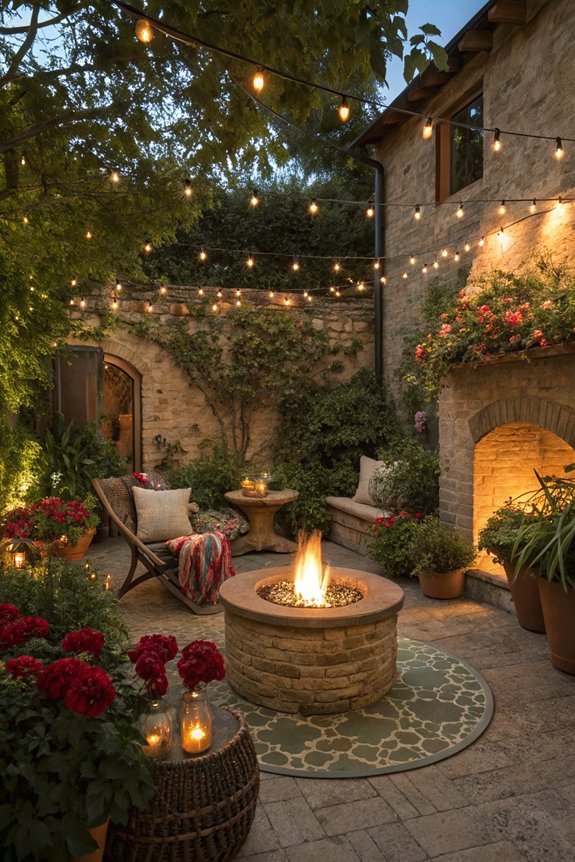 year round fire pit enjoyment