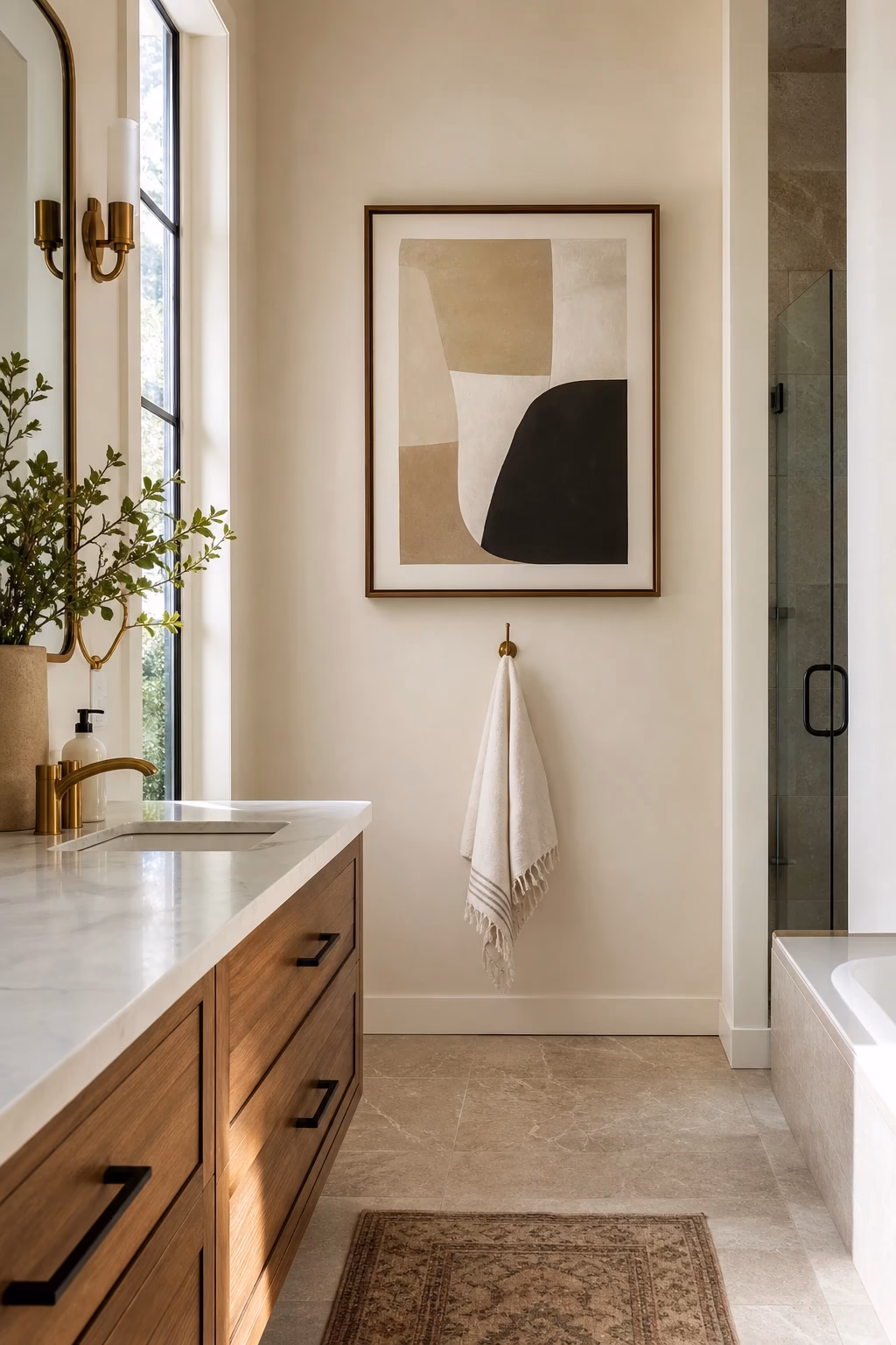 symmetrical design elements featured