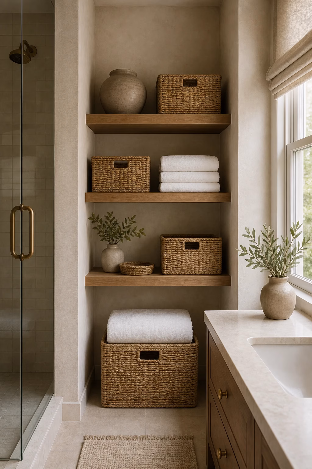 stylish serving with trays