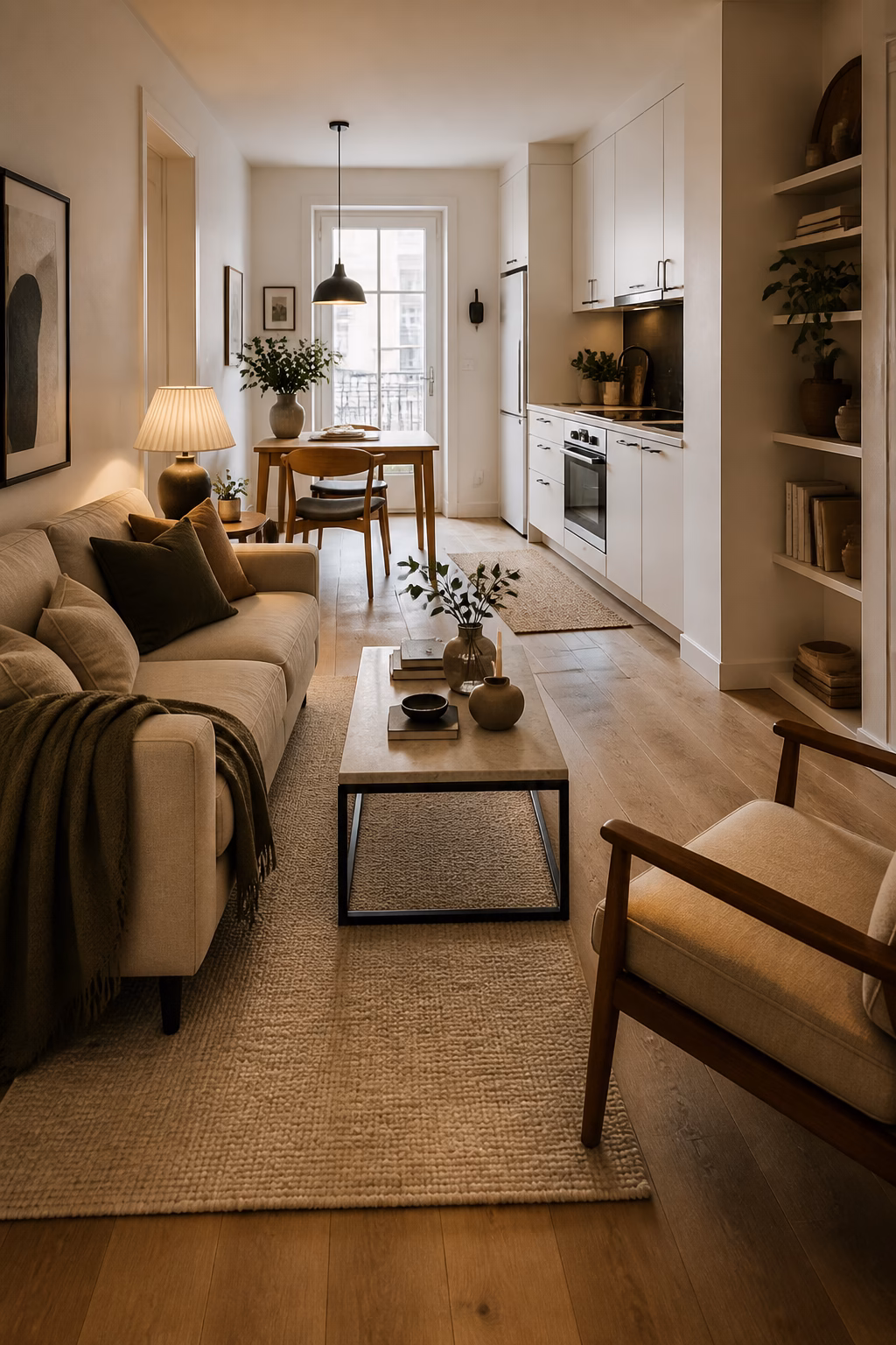 Subtle textured bedroom walls adding softness and character to a personal retreat