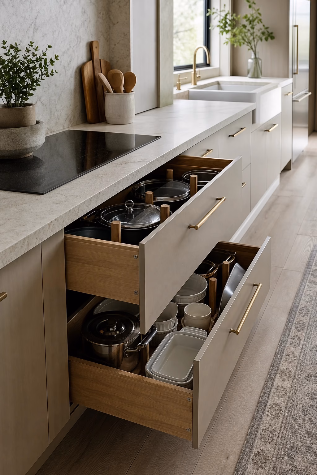 magnetic kitchen storage solution
