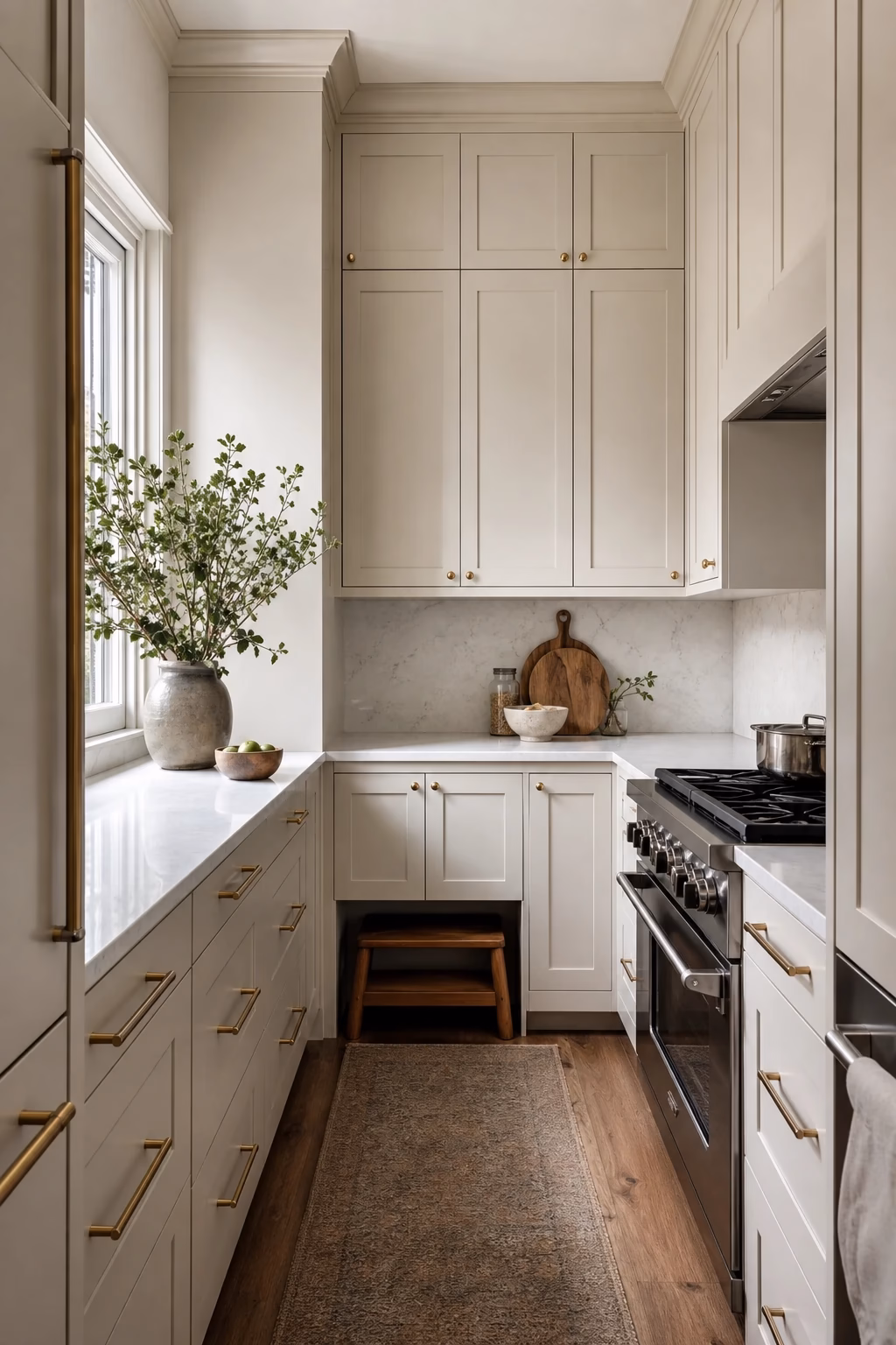 choose open shelving design