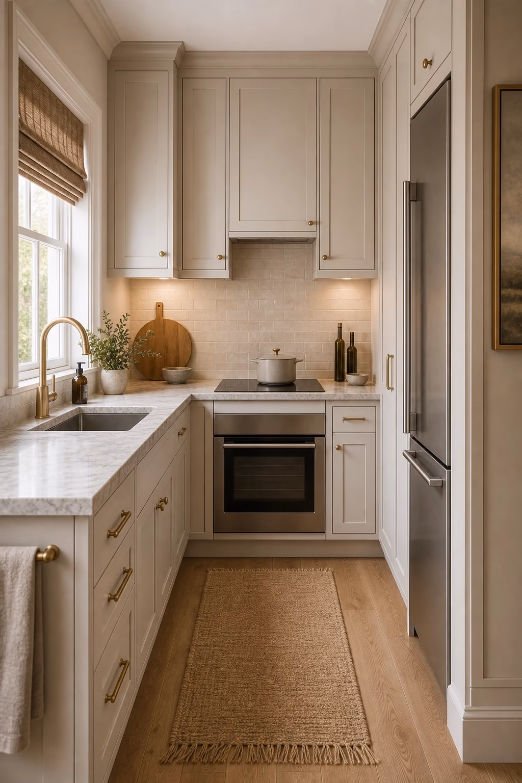 optimize kitchen surface area