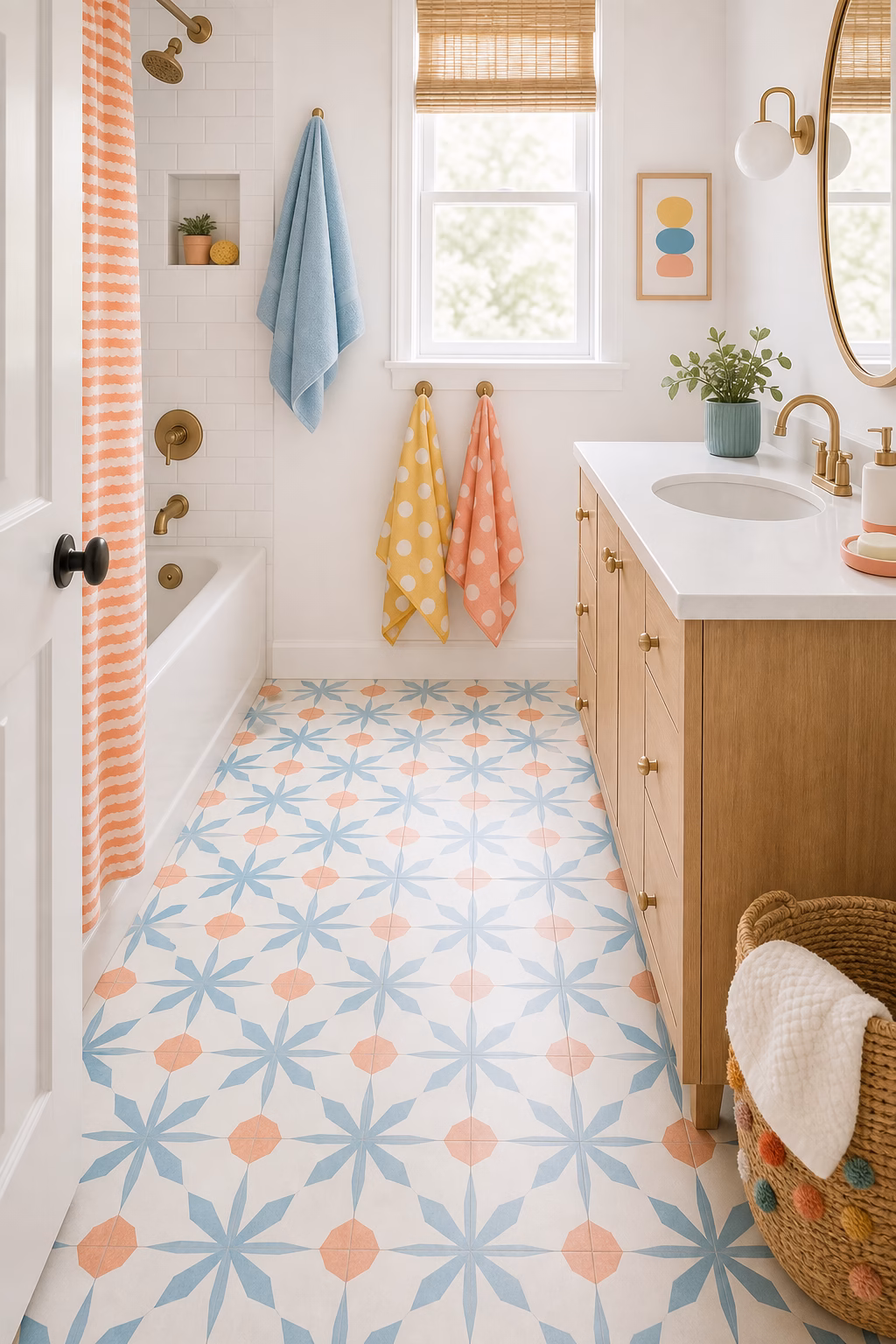 Use Patterned Floor Tile