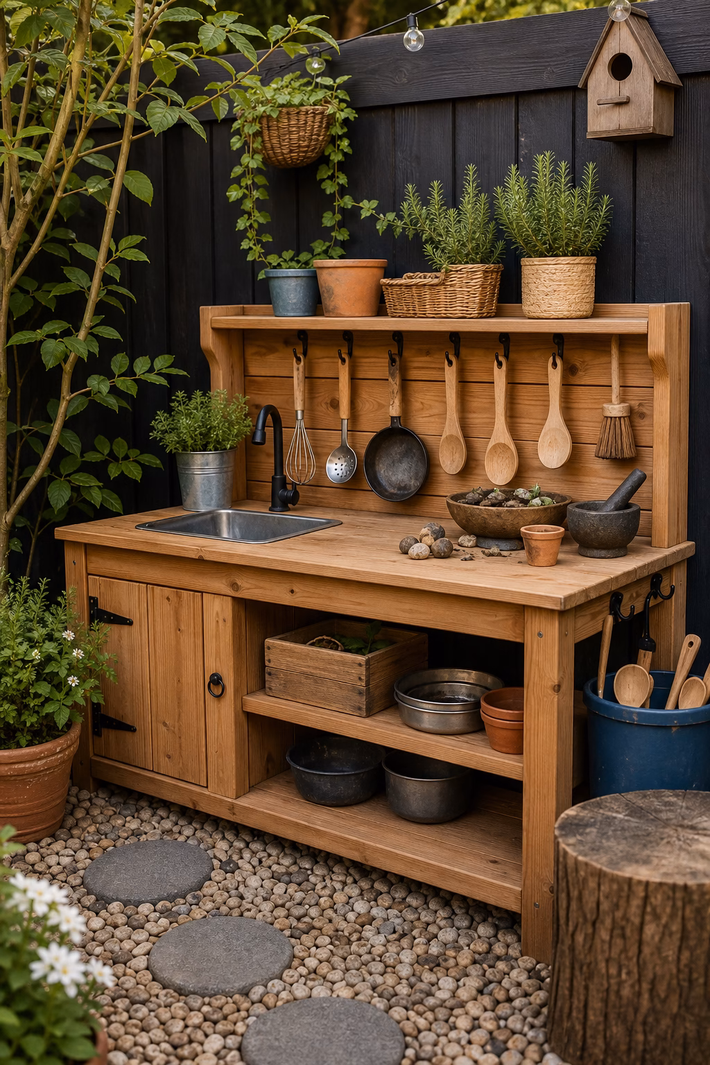 Add a Mud Kitchen