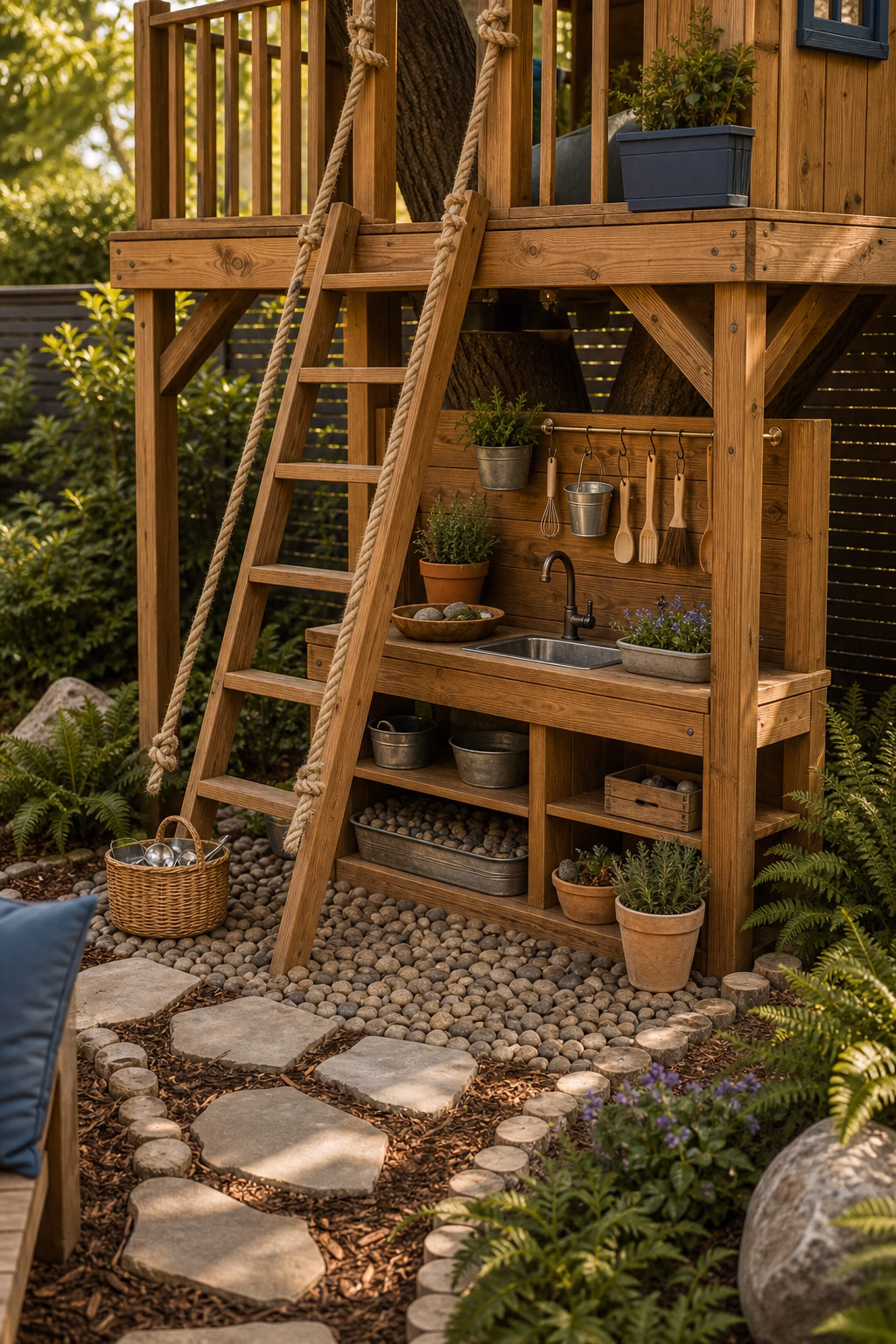 Add a Mud Kitchen