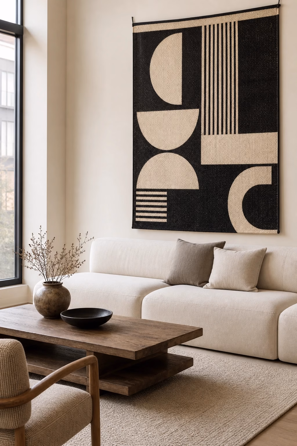 vibrant modern artworks displayed