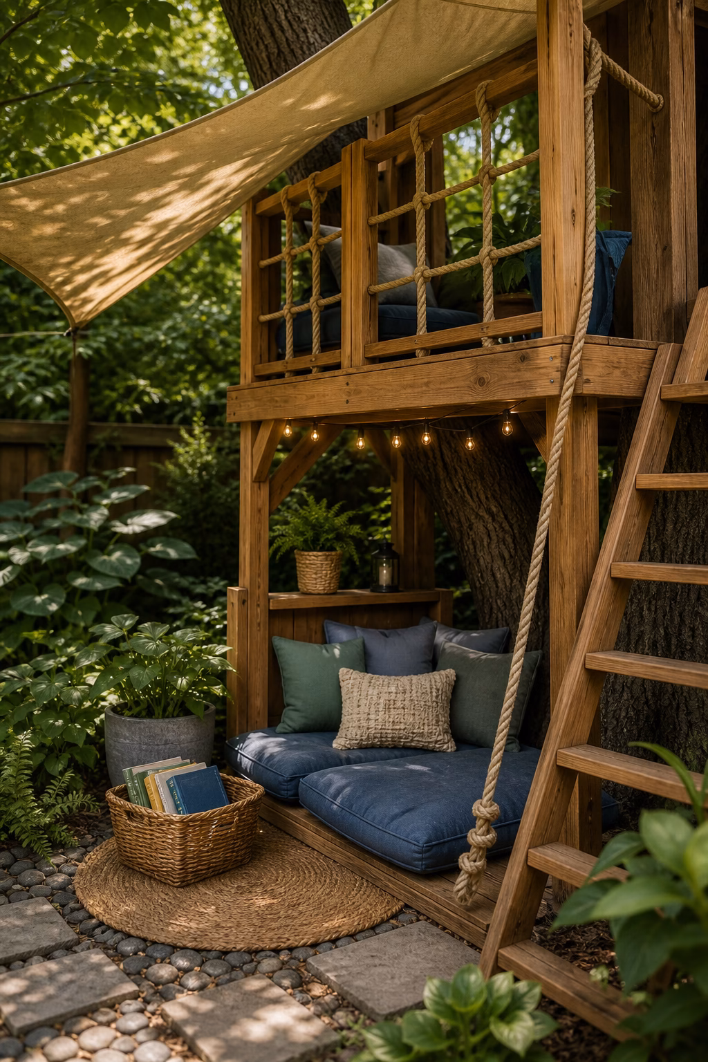 Build a Shaded Reading Nook