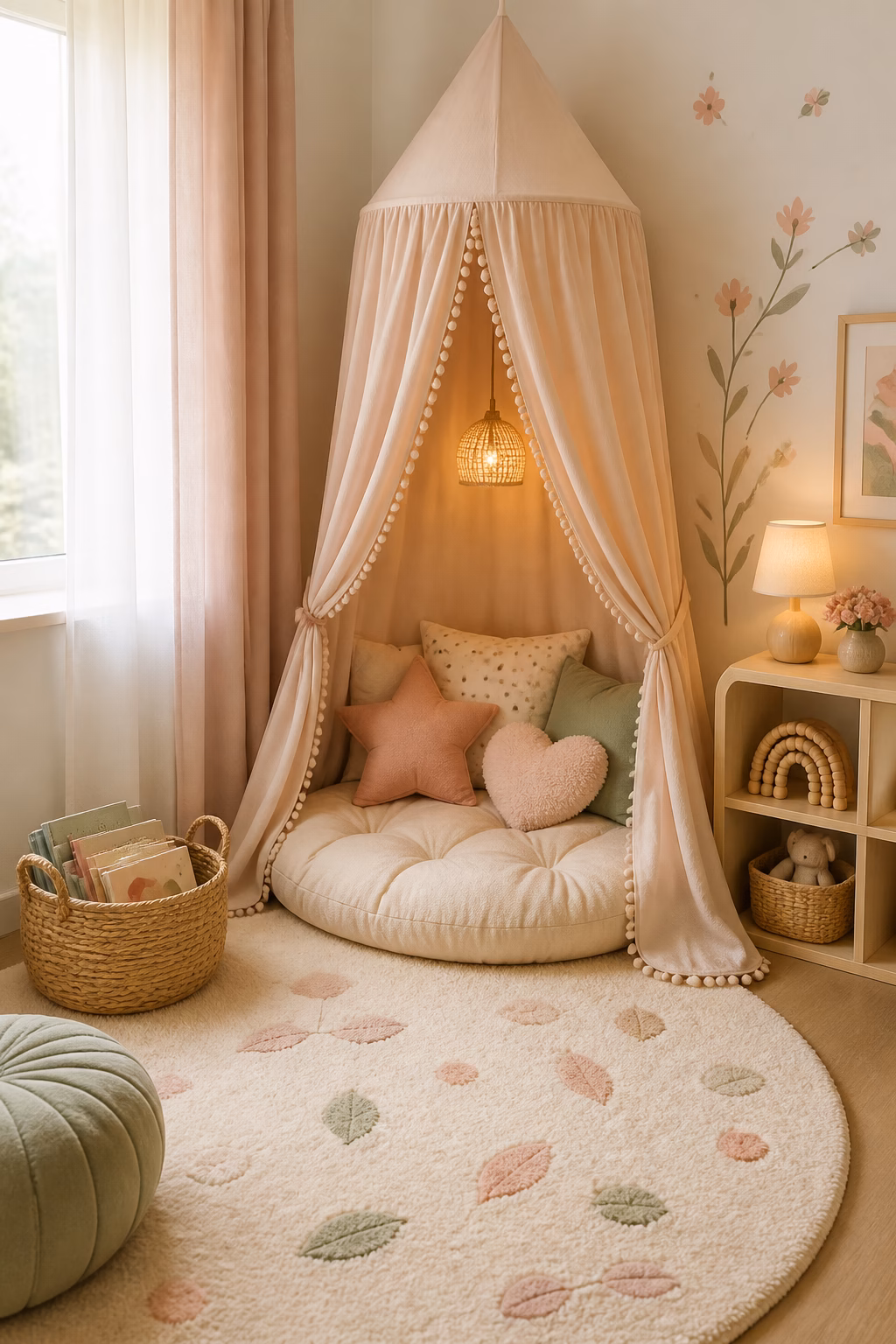 Add a Canopy Reading Corner