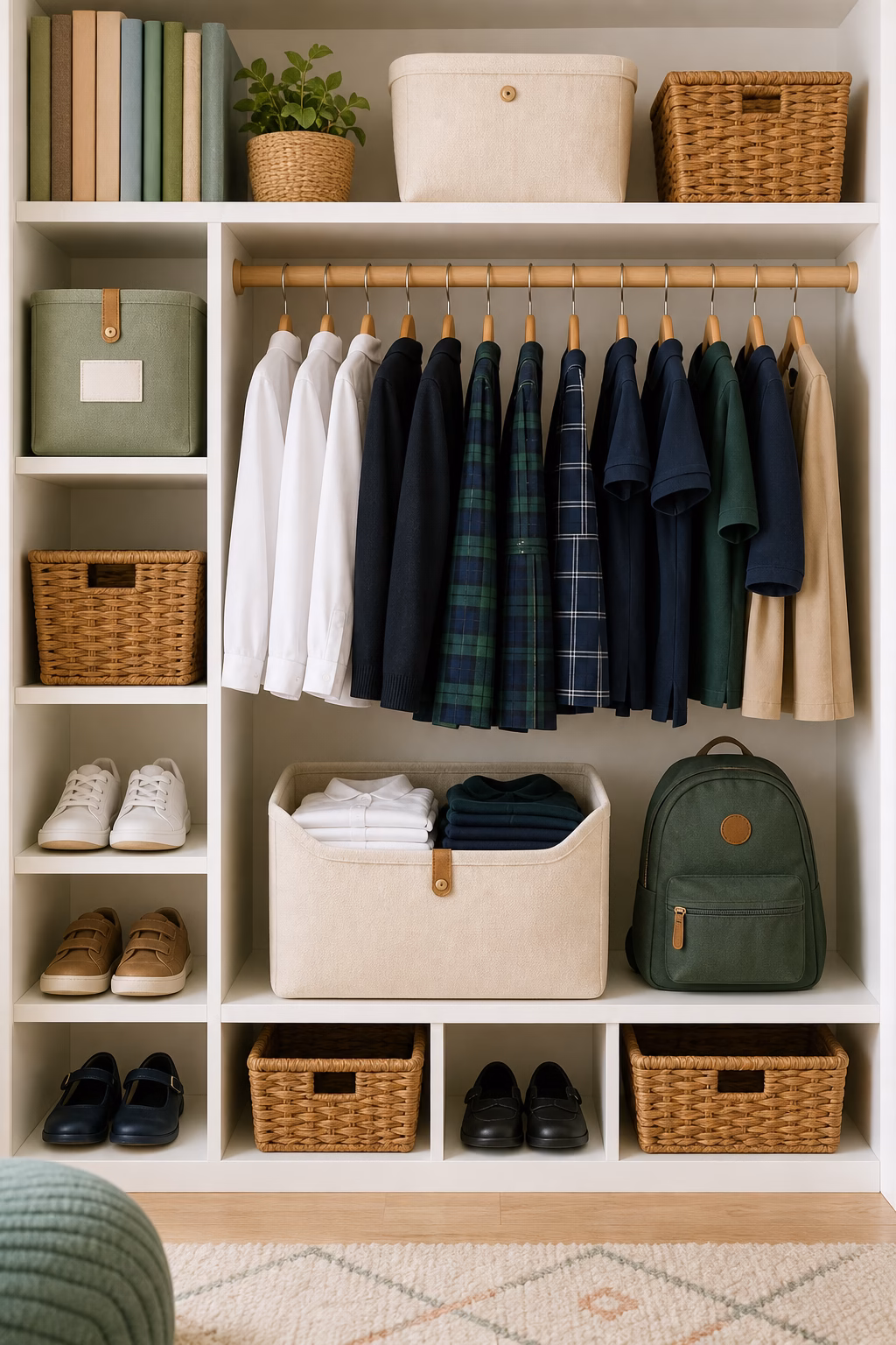 Dedicate One Bin to School Uniforms